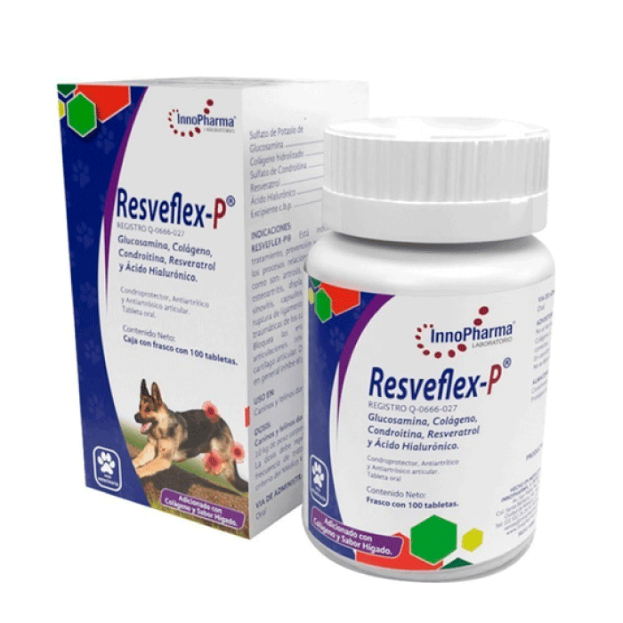 Condroprotector Articulaciones Resveflex -p 100 Tabletas Condroprotector Articulaciones Resveflex -p 100 Tabletas